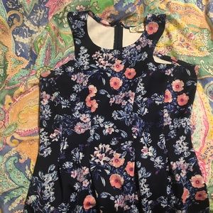 Floral print dress